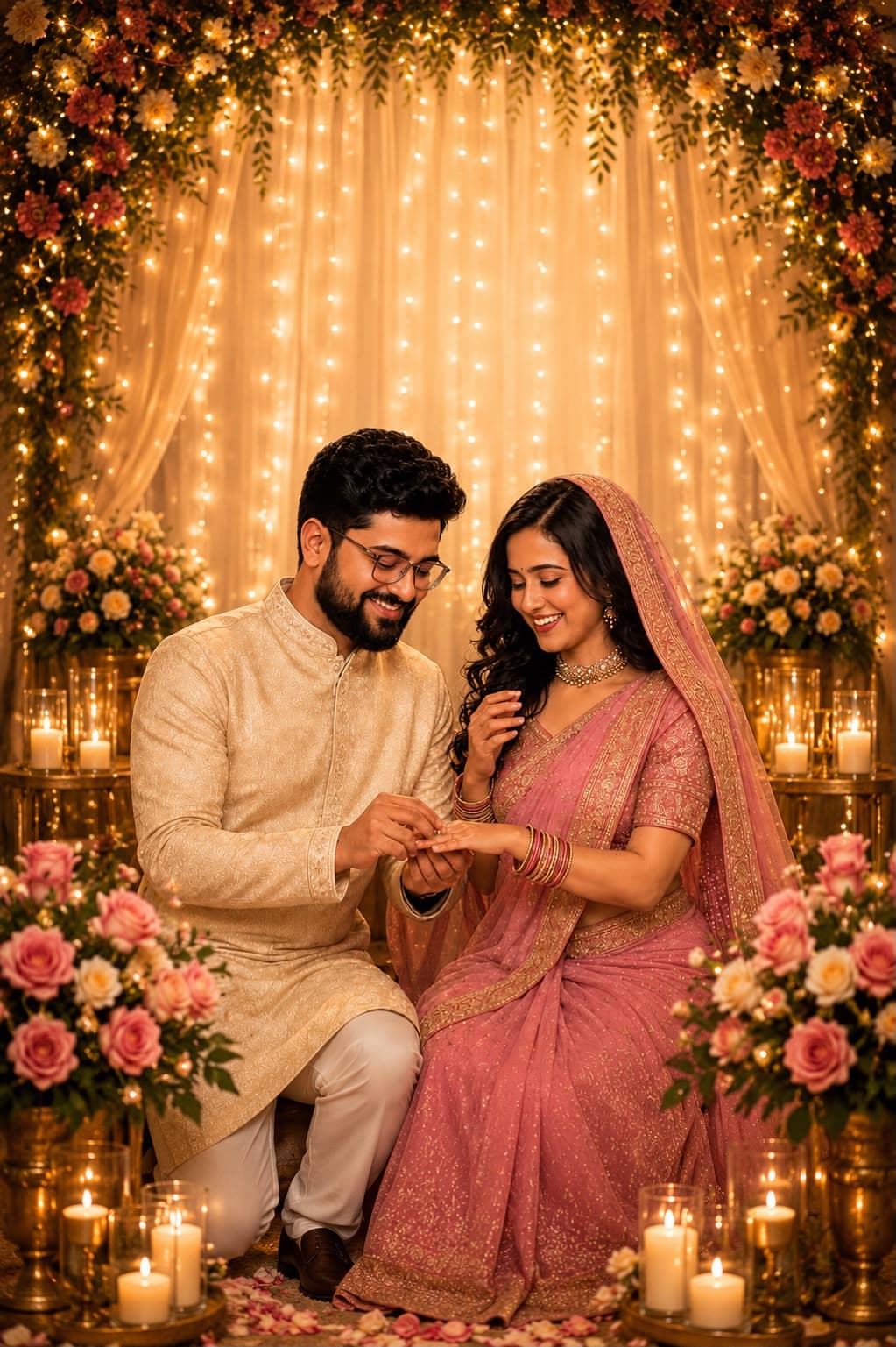 Engagement Ceremony — Yogesh and Akanksha