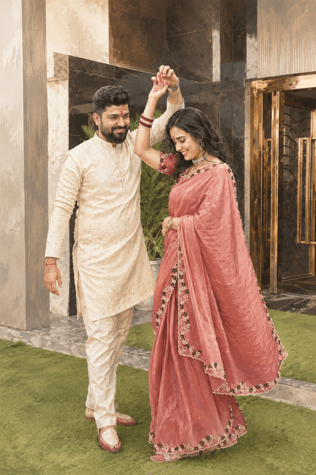 Engagement Ceremony — Akanksha and Yogesh